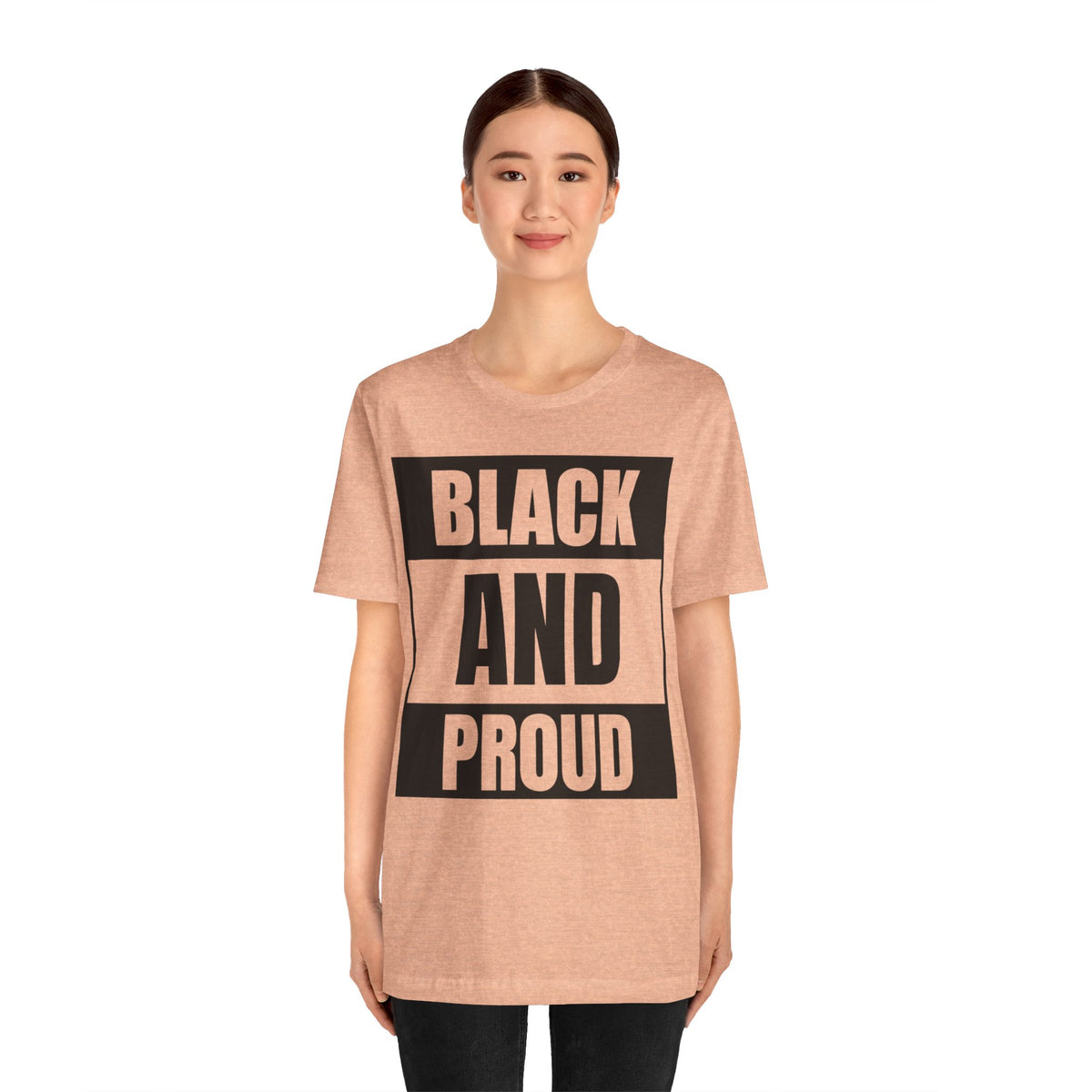 Black and Proud T-Shirt — Bold Black Empowerment Tee