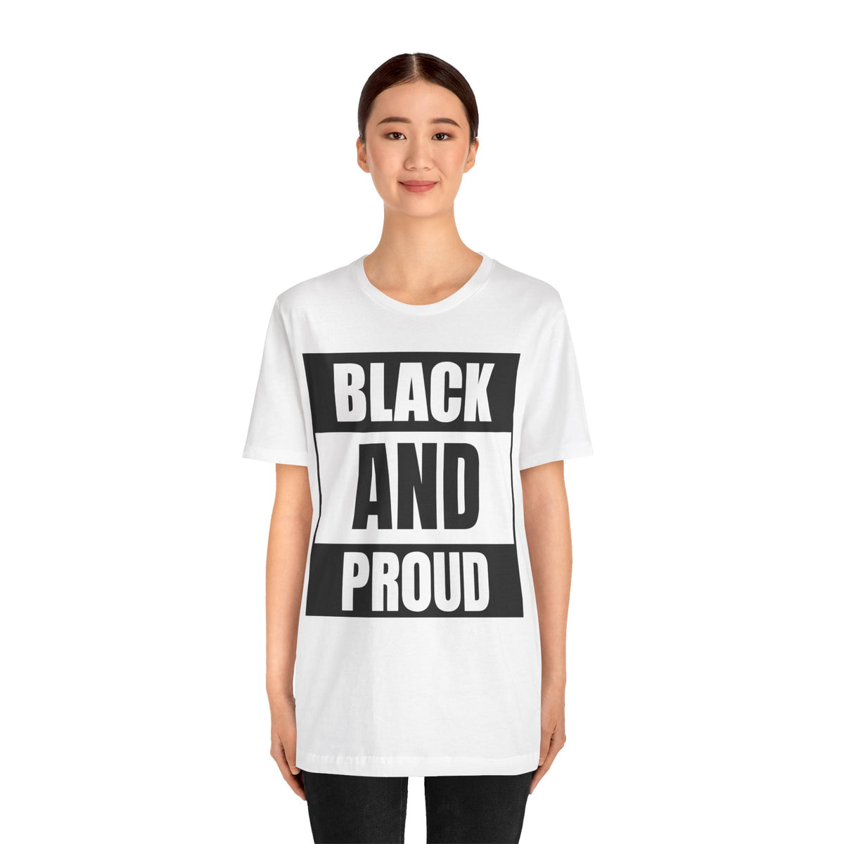 Black and Proud T-Shirt — Bold Black Empowerment Tee