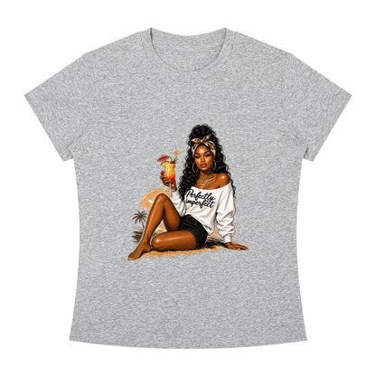 Perfectly Imperfect Women’s Slim-Fit Graphic Tee