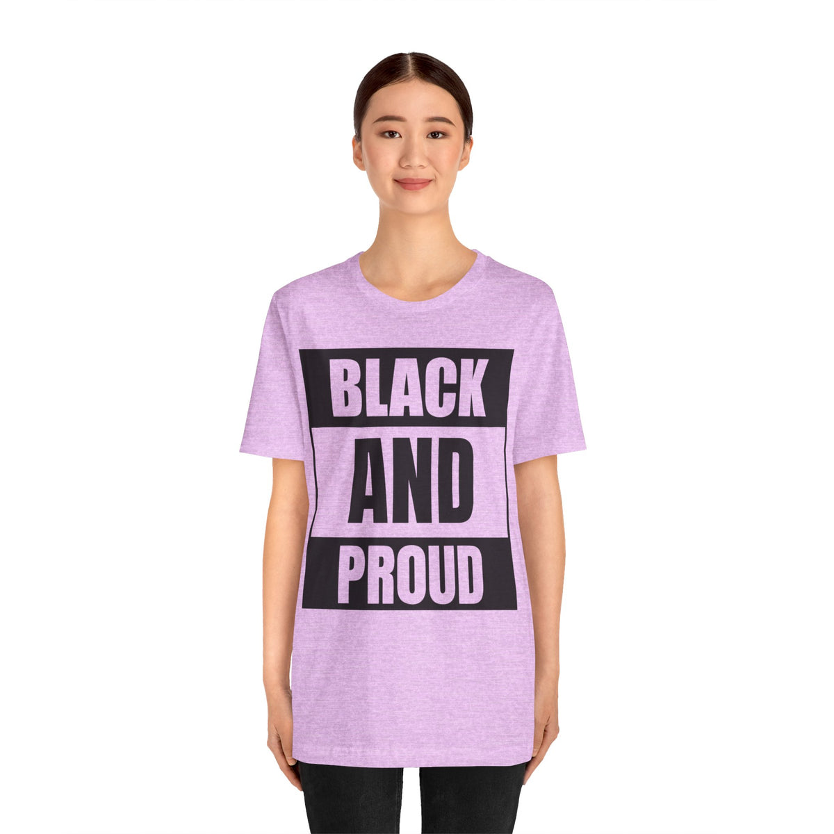 Black and Proud T-Shirt — Bold Black Empowerment Tee