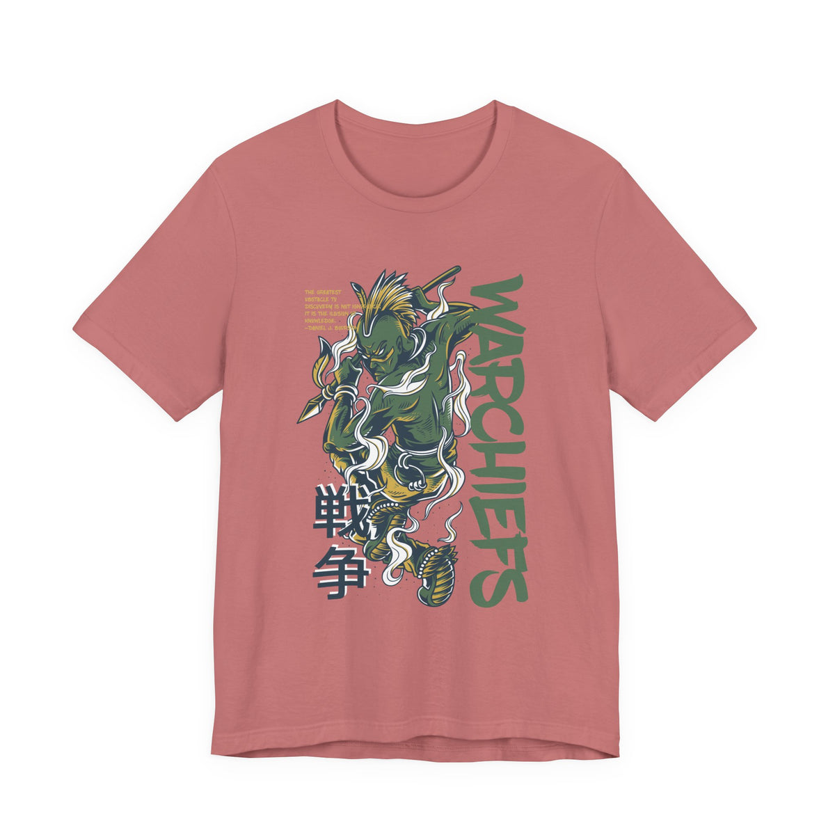 Marchiefs Warrior Tee — Japanese-Style Ninja Graphic Shirt