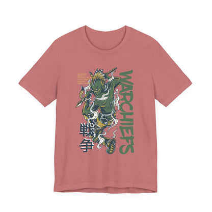 Marchiefs Warrior Tee — Japanese-Style Ninja Graphic Shirt