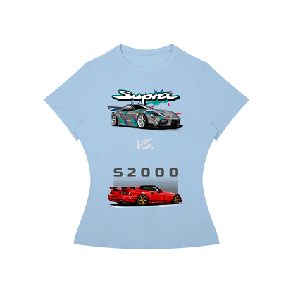 Supra vs S2000 Women’s Slim-Fit Graphic Tee