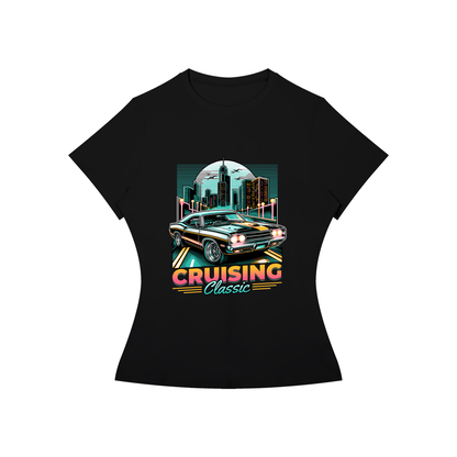 Cruising Classic Women’s Slim-Fit Graphic Tee