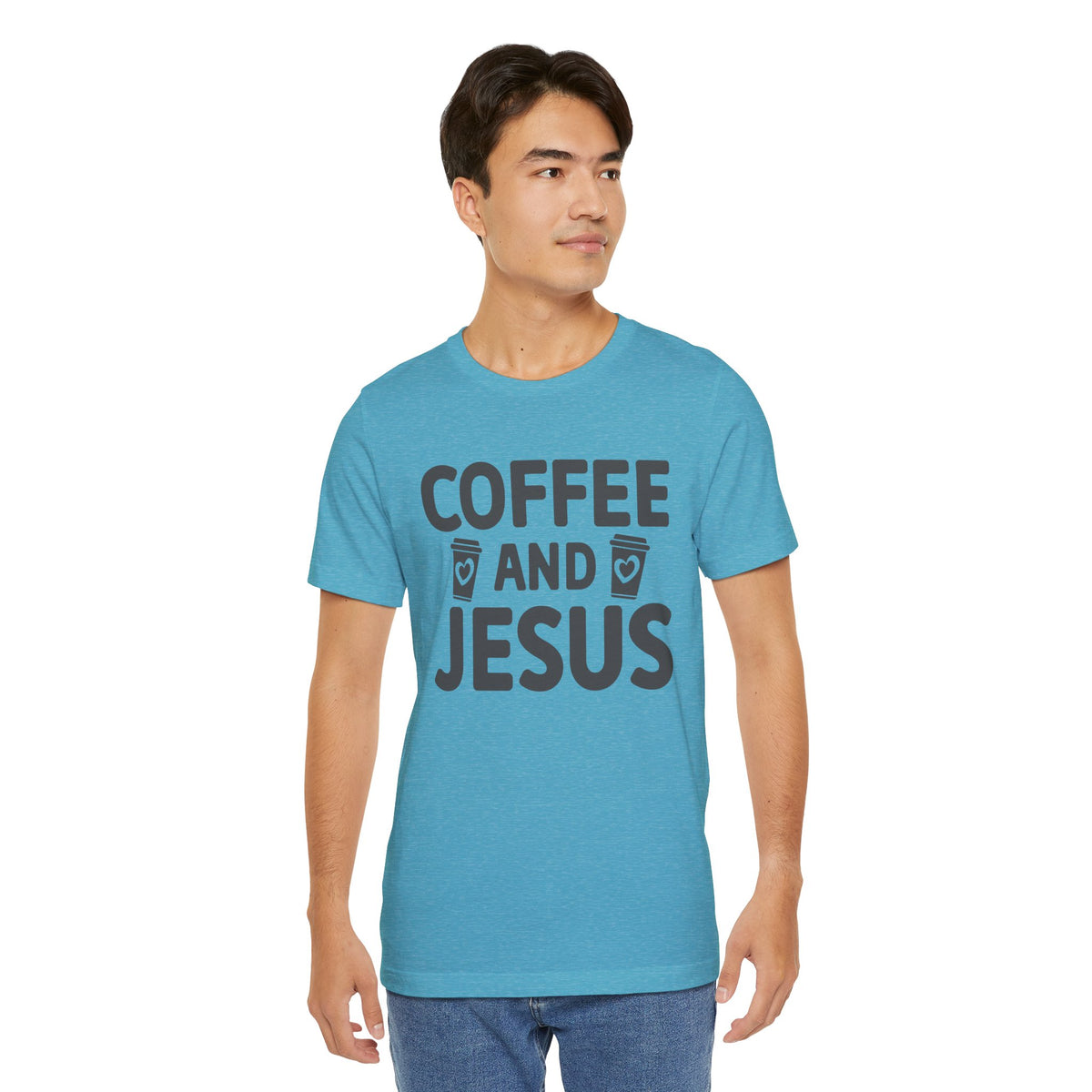 Coffee and Jesus T-Shirt — Christian Faith Graphic Tee