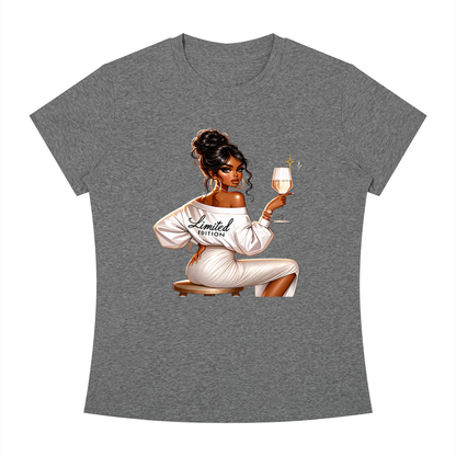 Limited Edition Champagne Woman Women’s Slim-Fit Tee