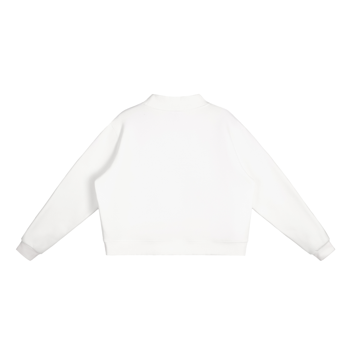 Unapologetic Lips Oversized Mock-Neck Sweatshirt