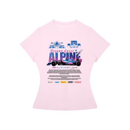 Alpine Formula F1 Racing Women’s Slim-Fit Tee