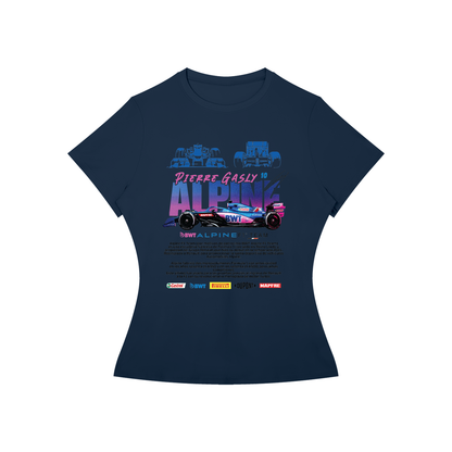 Alpine Formula F1 Racing Women’s Slim-Fit Tee