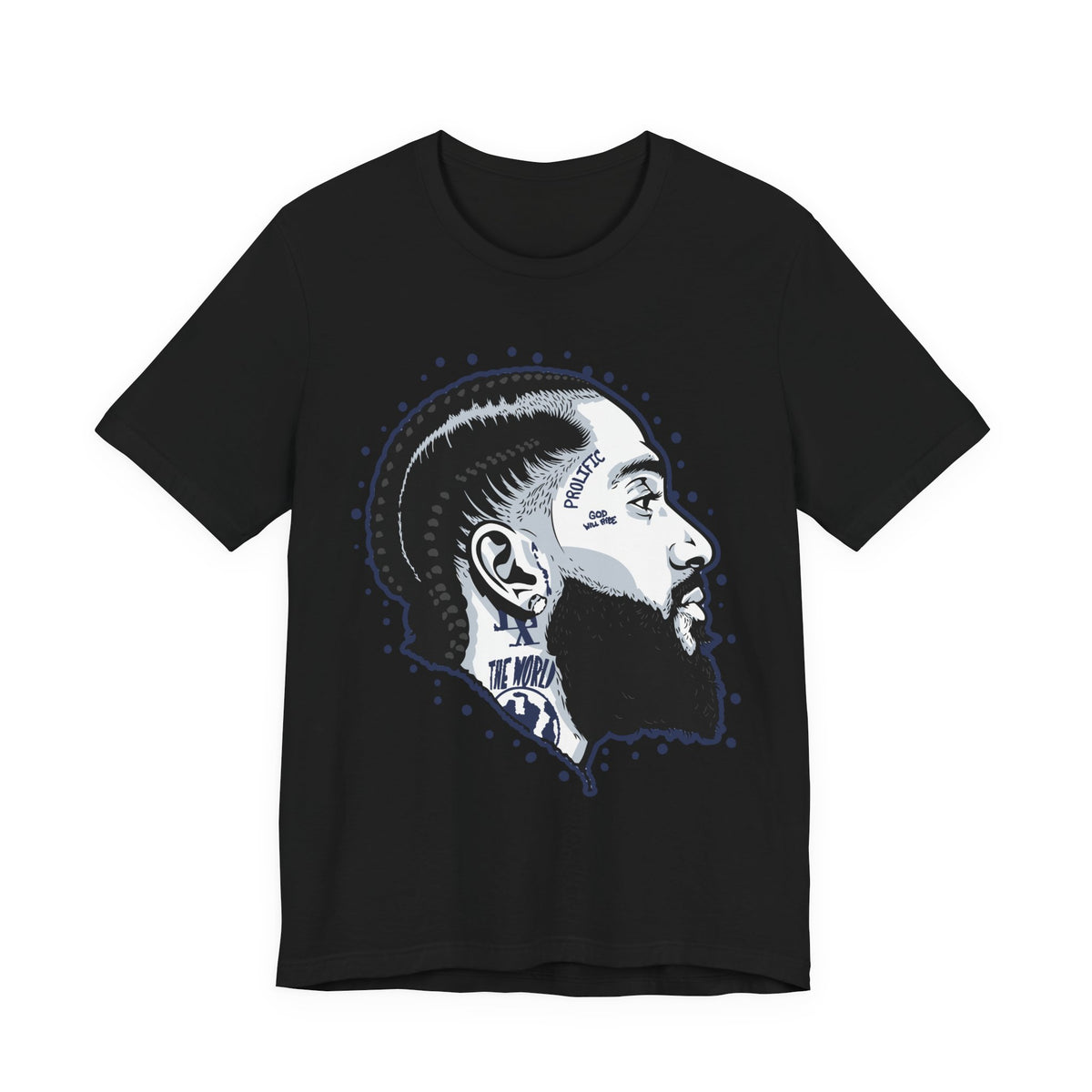 NIP HUSSLE PROLIFIC HIP HOP ARTIST GRAPHIC T SHIRT