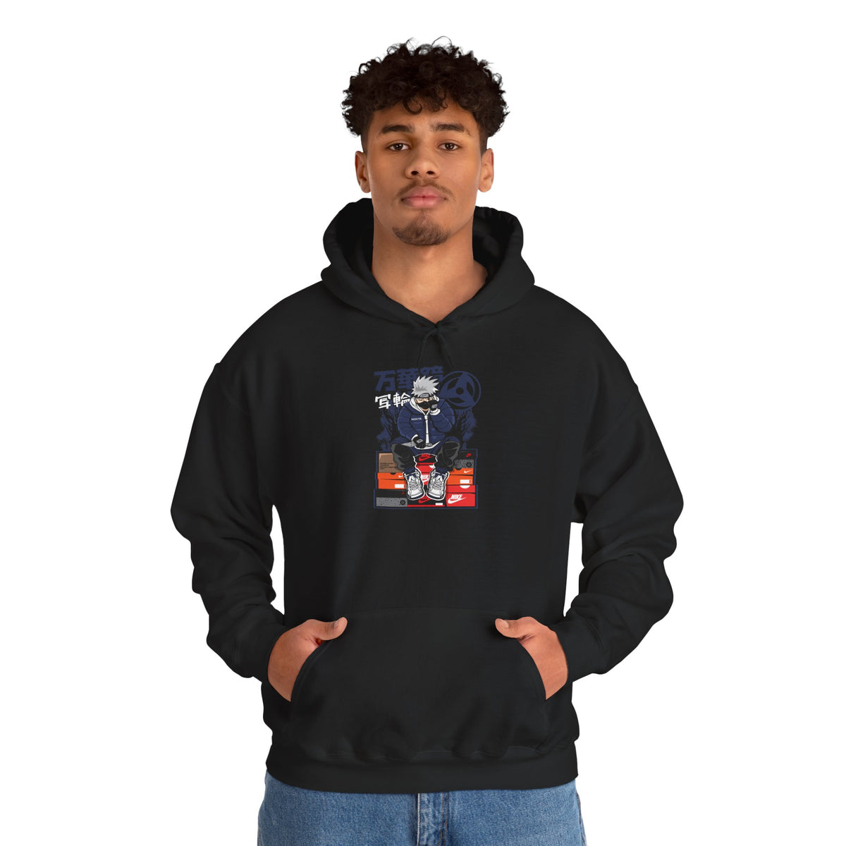 Hustlin Kakashi Sneaker Collector Hooded Sweatshirt