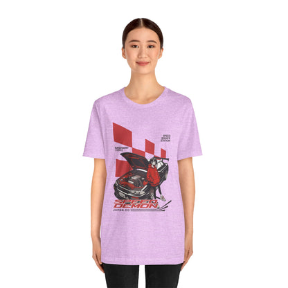 JDM Demon Street Racing T‑Shirt — Retro Car Anime Graphic Tee