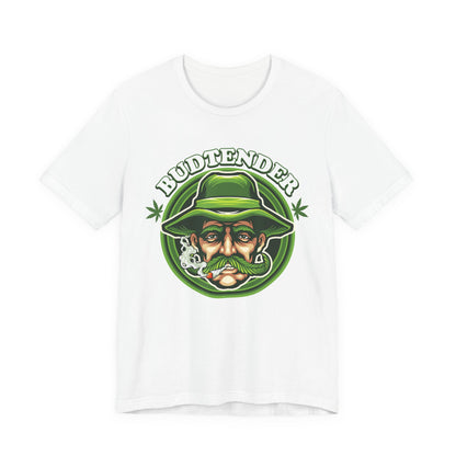 Budtender Graphic Tee – Retro Smoking Stoner Design