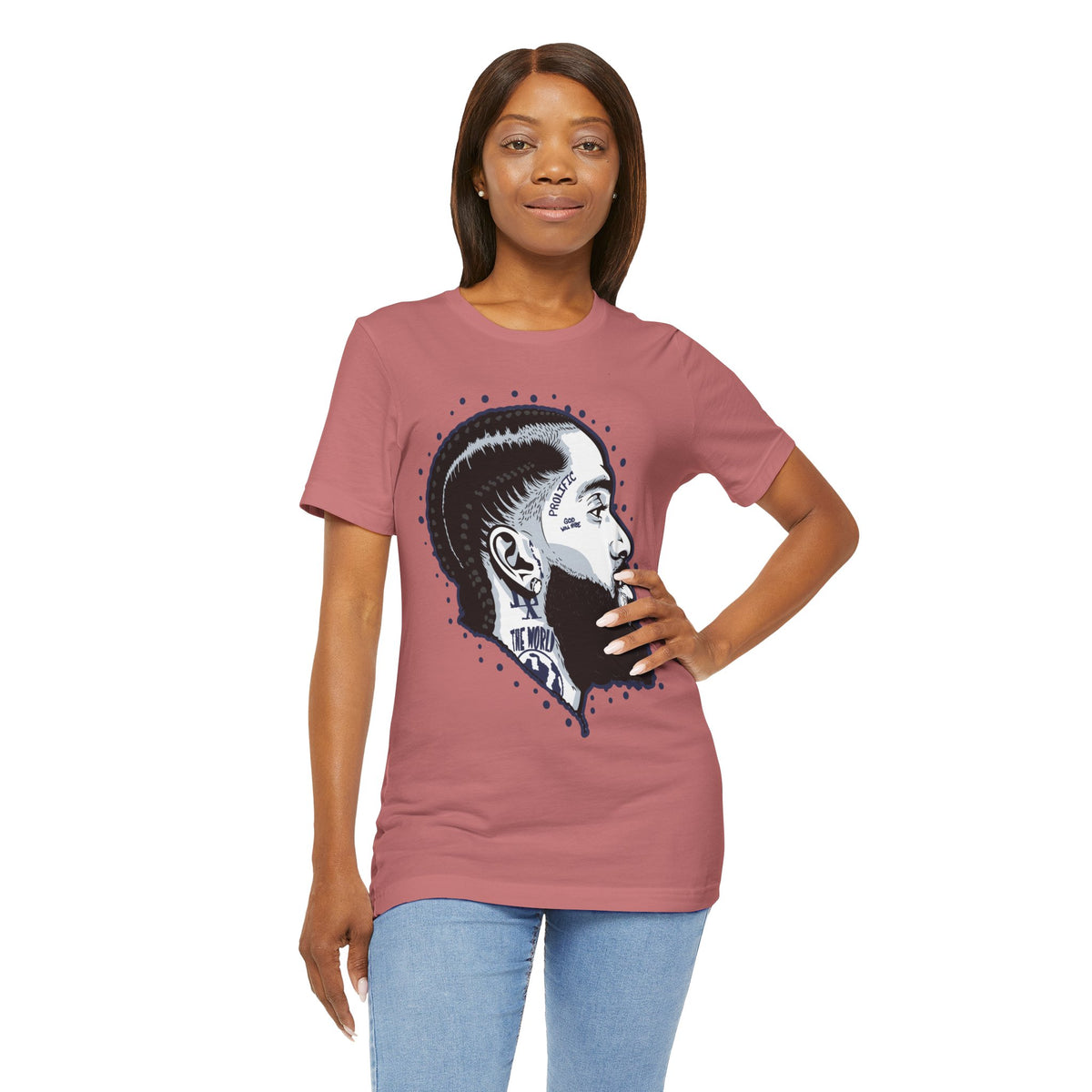 NIP HUSSLE PROLIFIC HIP HOP ARTIST GRAPHIC T SHIRT