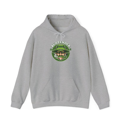 Budtender Graphic – Retro Smoking Stoner Hooded Sweatshirt