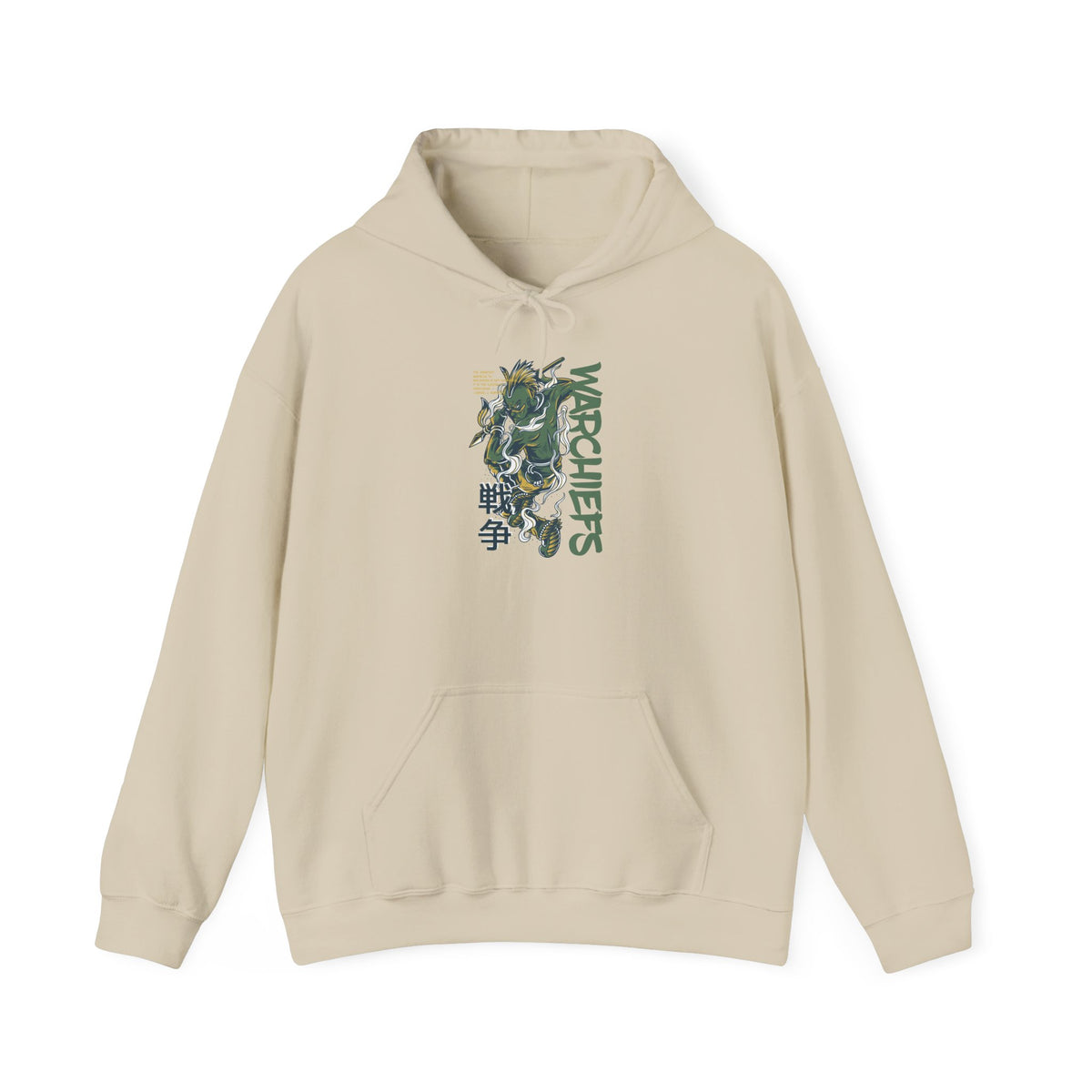 Warchiefs Dragon Hoodie – Asian-Inspired Warrior Graphic Sweatshirt