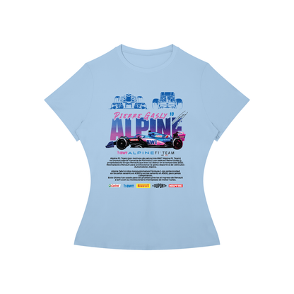 Alpine Formula F1 Racing Women’s Slim-Fit Tee