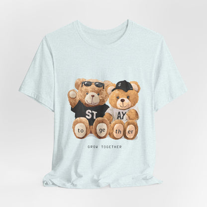 Teddy Bears "Stay Together" Graphic Tee — Cute Couple/Friendship Shirt
