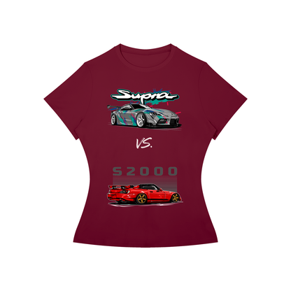 Supra vs S2000 Women’s Slim-Fit Graphic Tee