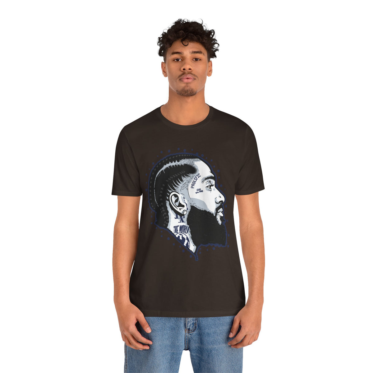 NIP HUSSLE PROLIFIC HIP HOP ARTIST GRAPHIC T SHIRT