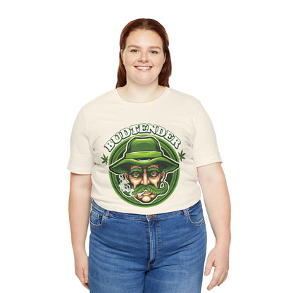 Budtender Graphic Tee – Retro Smoking Stoner Design