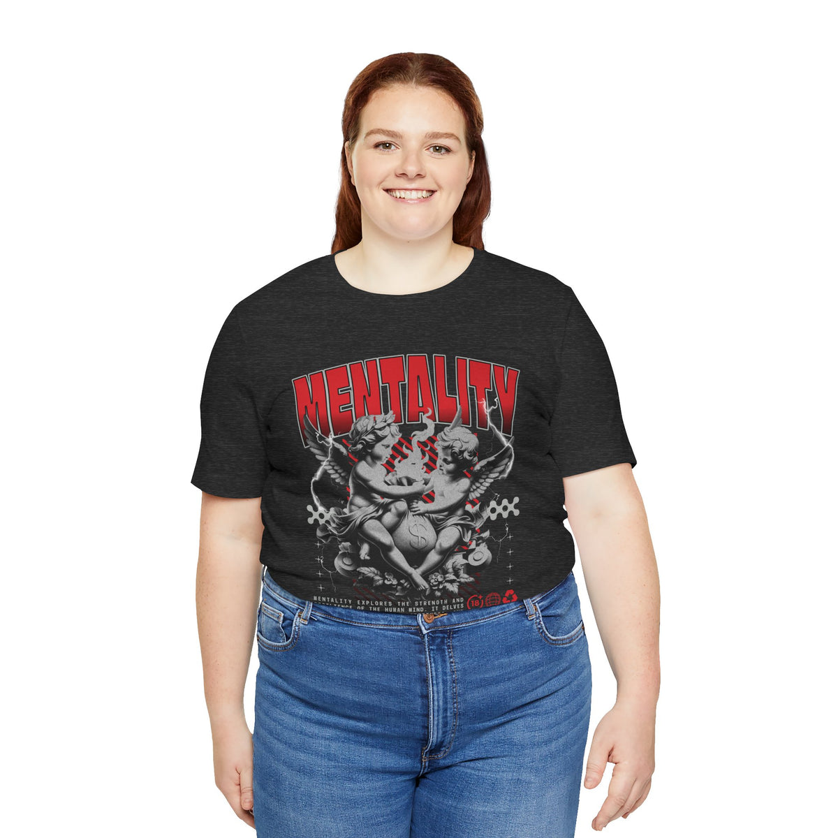 Mentality Graphic Tee — Vintage Cherub Skate Art Shirt