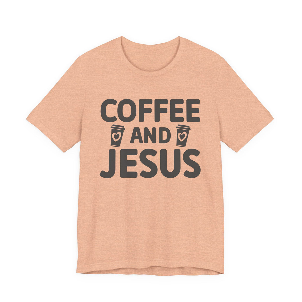 Coffee and Jesus T-Shirt — Christian Faith Graphic Tee