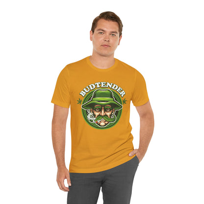 Budtender Graphic Tee – Retro Smoking Stoner Design