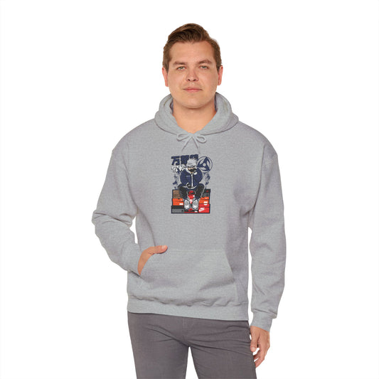 Hustlin Kakashi Sneaker Collector Hooded Sweatshirt