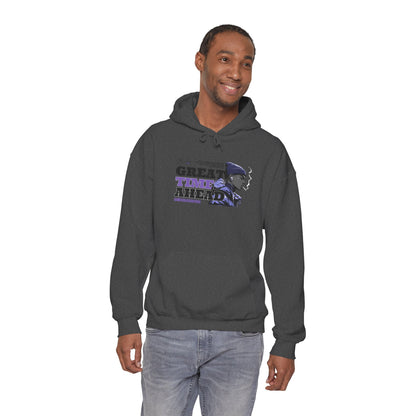 Great Times Ahead Hoodie — Positive Vintage Portrait Pullover
