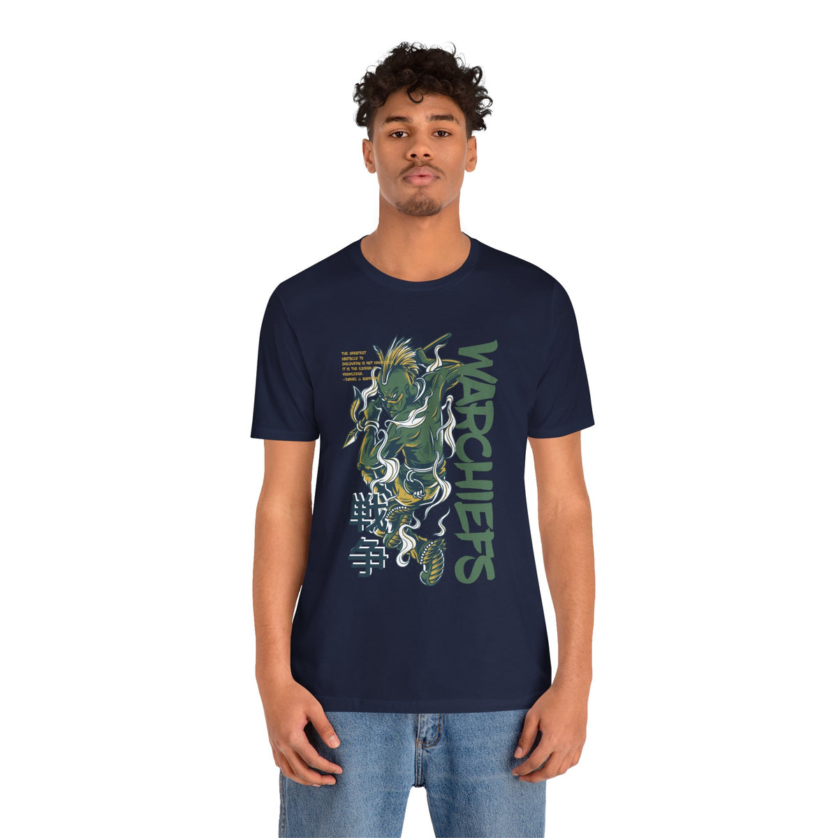 Marchiefs Warrior Tee — Japanese-Style Ninja Graphic Shirt