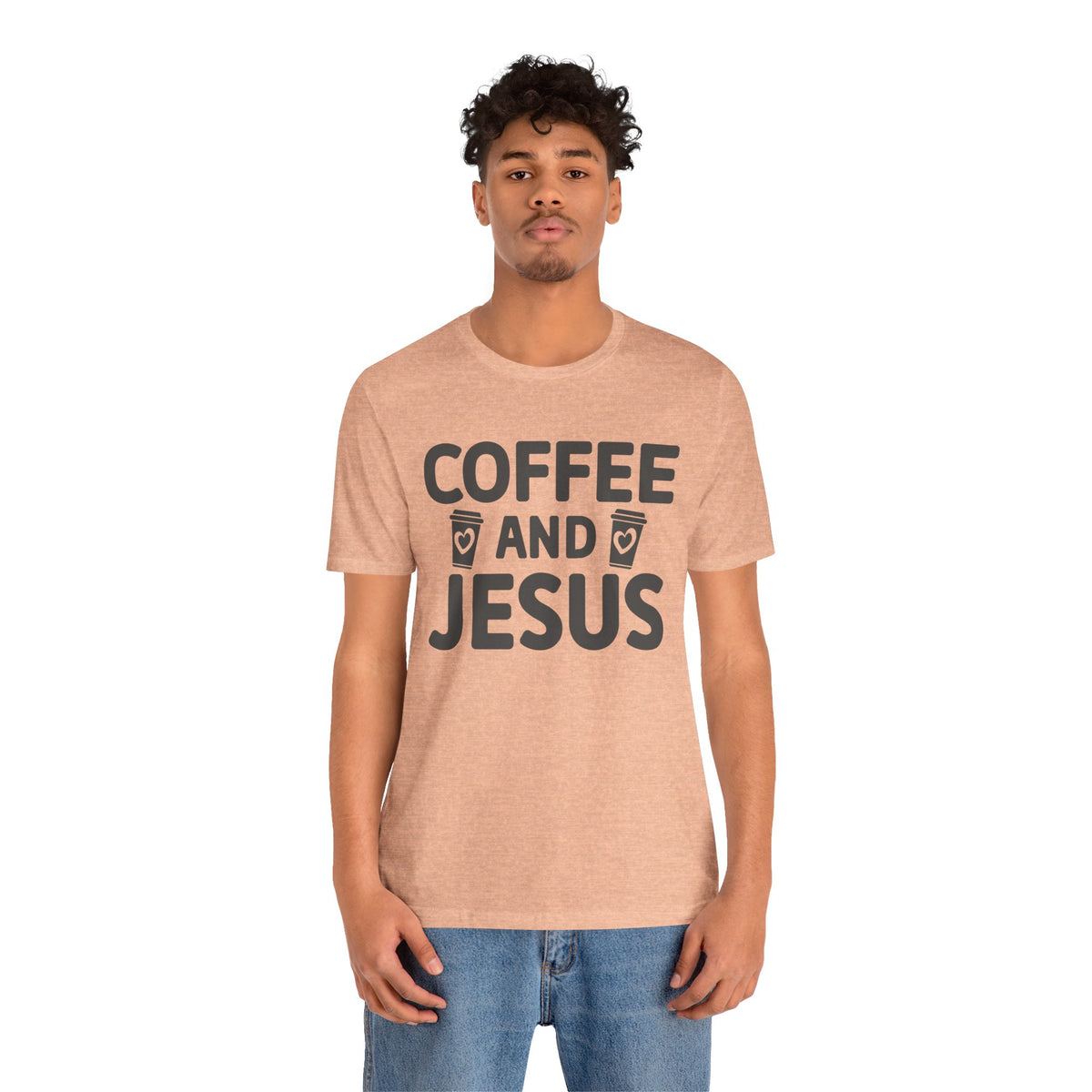 Coffee and Jesus T-Shirt — Christian Faith Graphic Tee