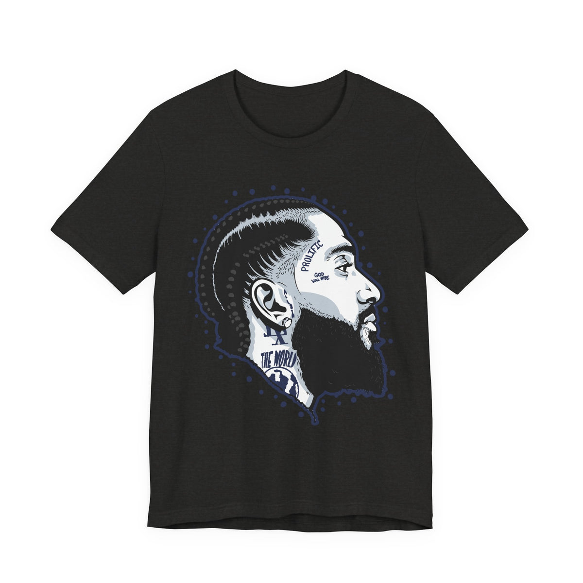 NIP HUSSLE PROLIFIC HIP HOP ARTIST GRAPHIC T SHIRT