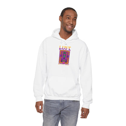 Lust Tarot Hoodie — Psychedelic Arcana Graphic Pullover