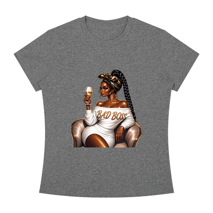 Bad Boss Women’s Slim-Fit Graphic Tee