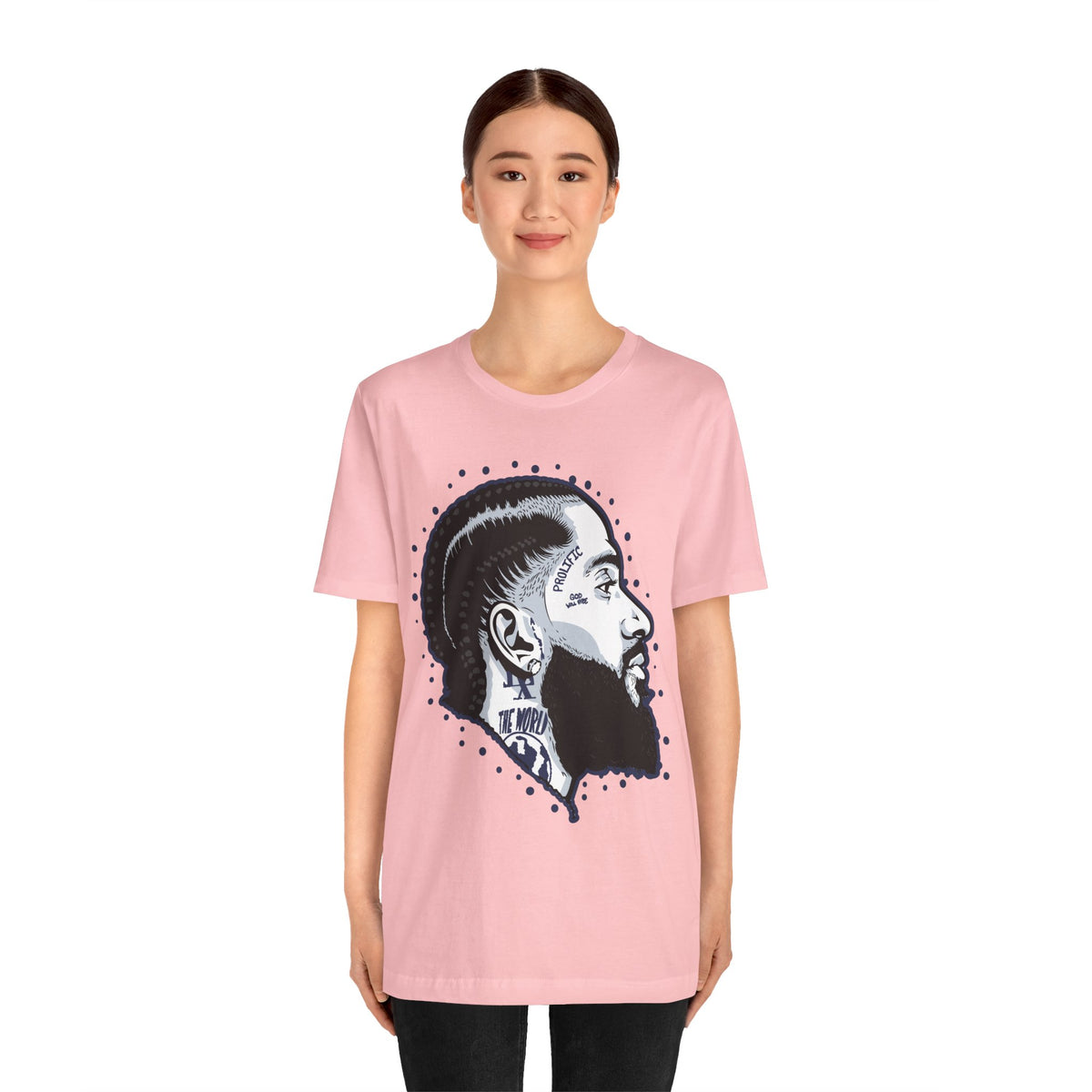 NIP HUSSLE PROLIFIC HIP HOP ARTIST GRAPHIC T SHIRT