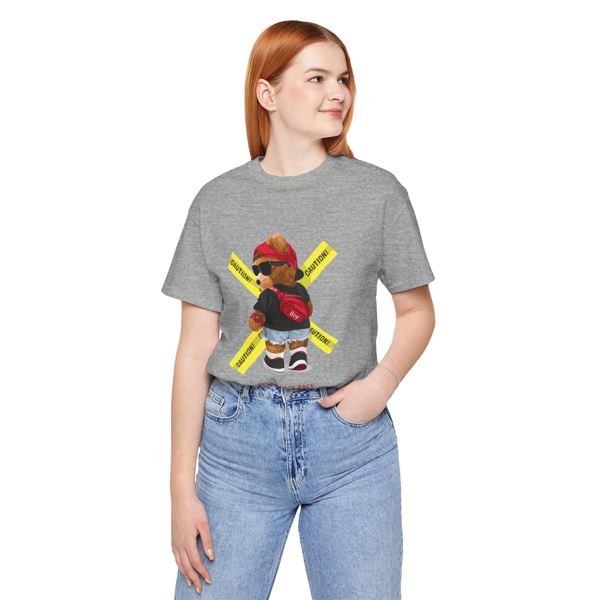 Teddy Bear 'Never Look Back' Graphic Tee