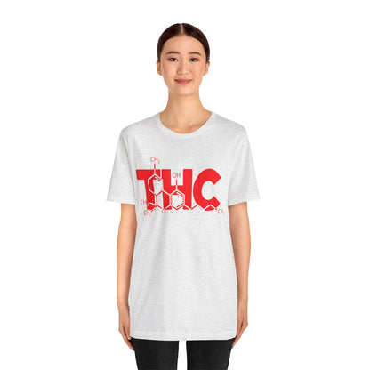 THC Molecule T-Shirt — Chemistry Graphic Cannabis Tee