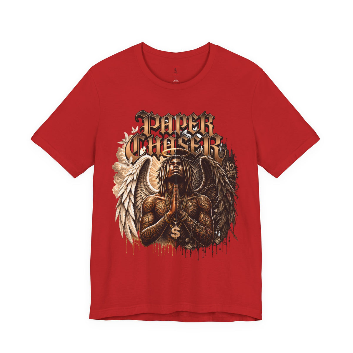 Graphic Tee — Praying Angel Warrior Design