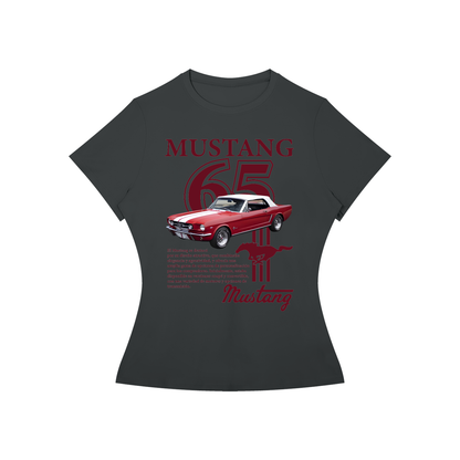 MUSTANG 65TH Red convertible T-Shirt