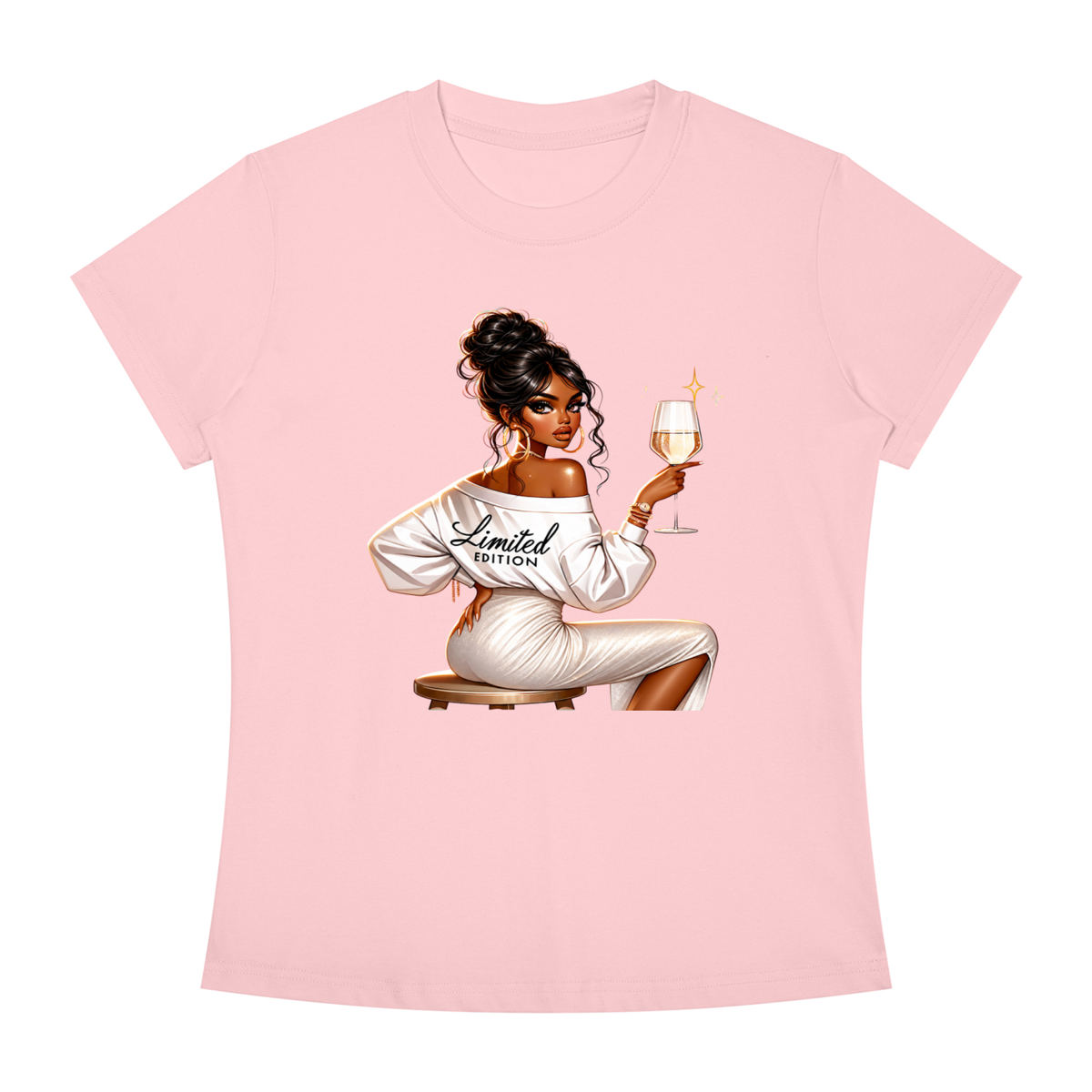 Limited Edition Champagne Woman Women’s Slim-Fit Tee