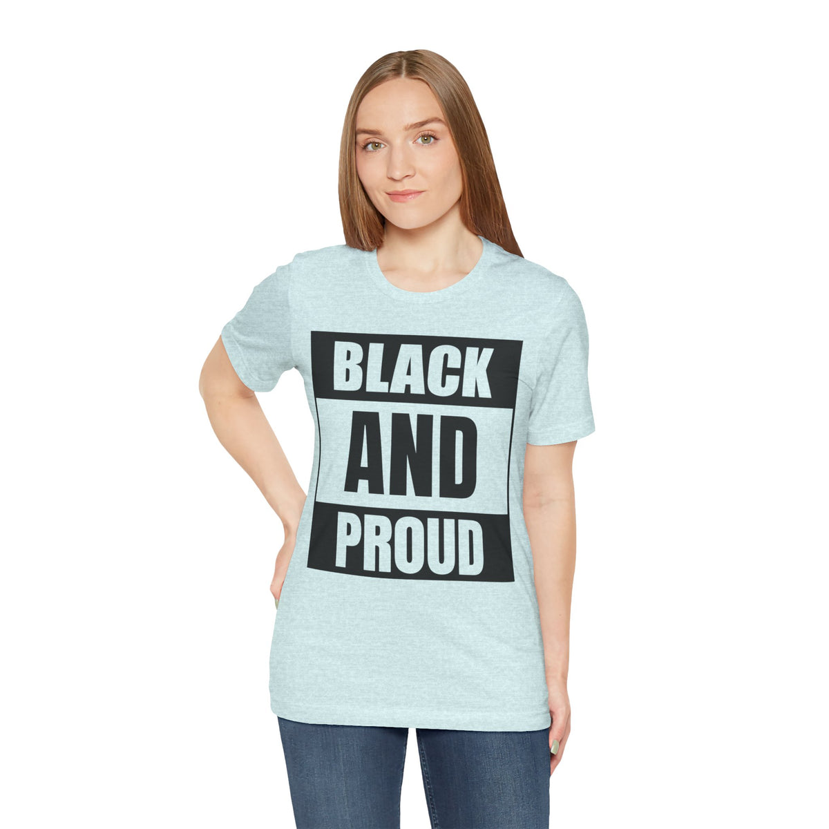 Black and Proud T-Shirt — Bold Black Empowerment Tee
