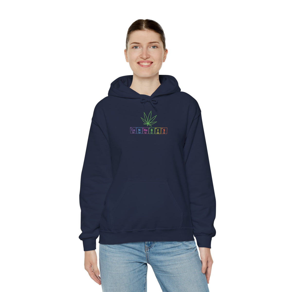 Minimalist Pastel Tarot Hoodie — "Chill" Crystal Grid Graphic
