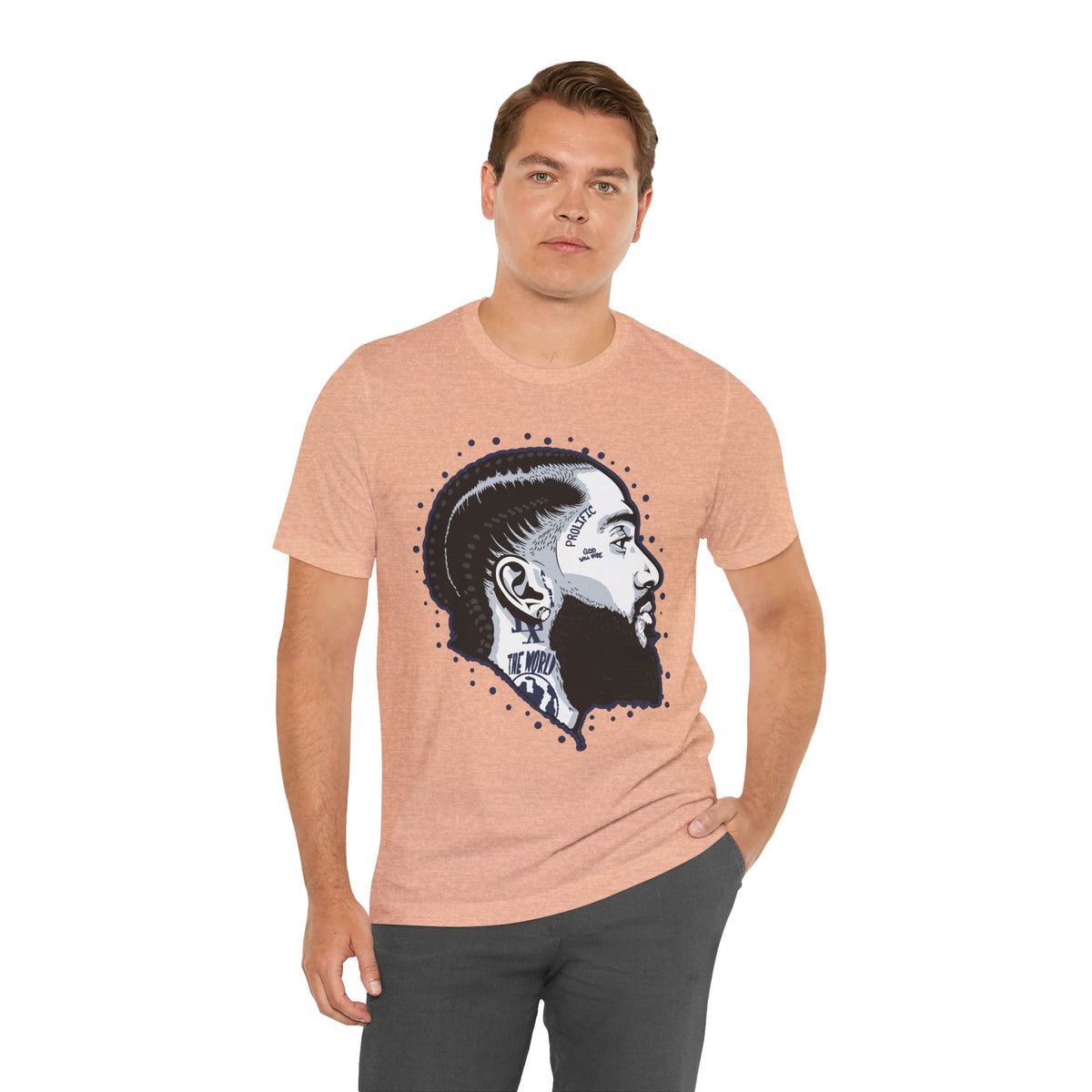 NIP HUSSLE PROLIFIC HIP HOP ARTIST GRAPHIC T SHIRT