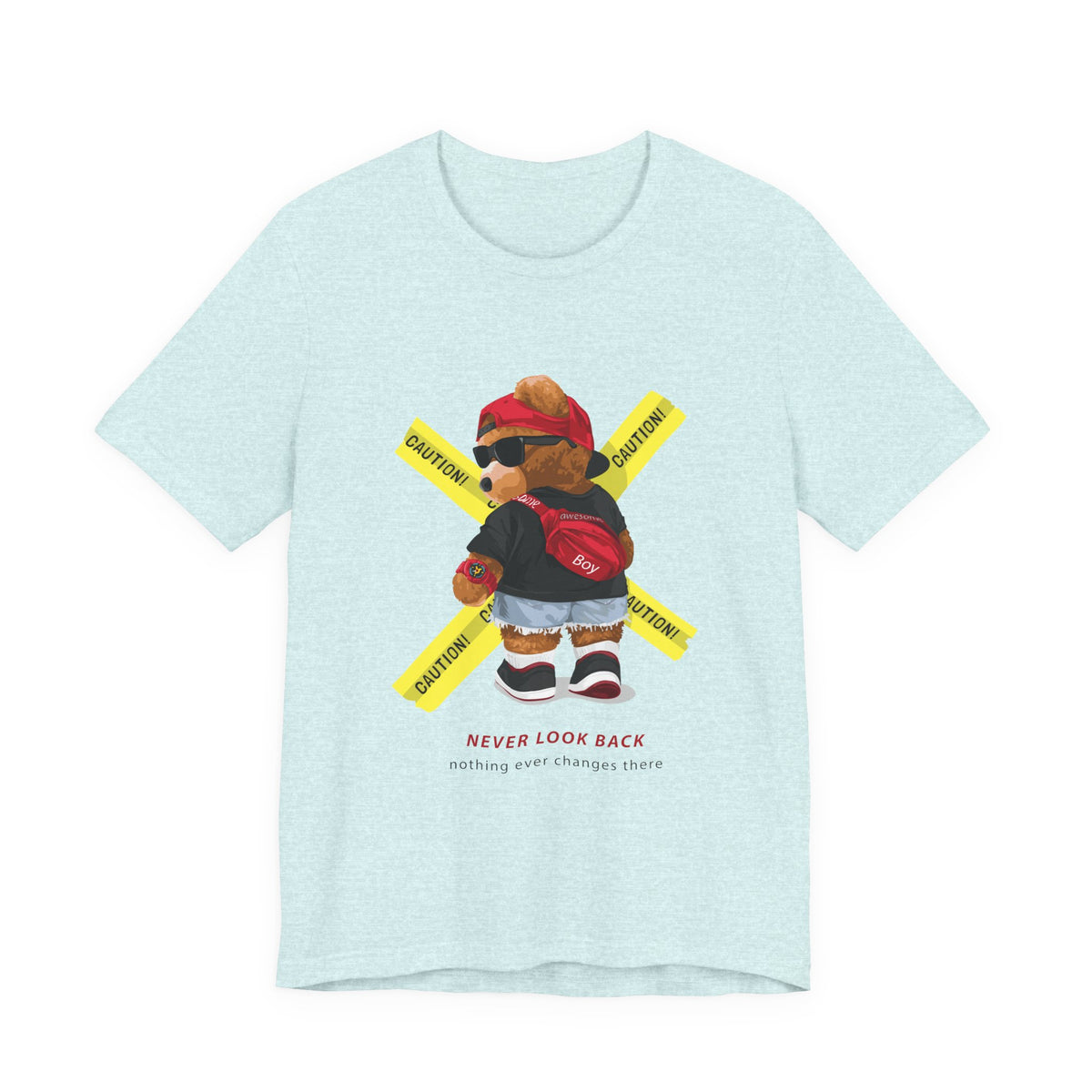 Teddy Bear 'Never Look Back' Graphic Tee