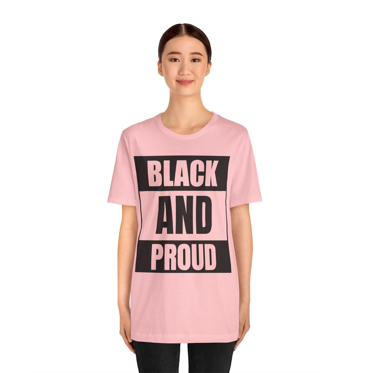 Black and Proud T-Shirt — Bold Black Empowerment Tee