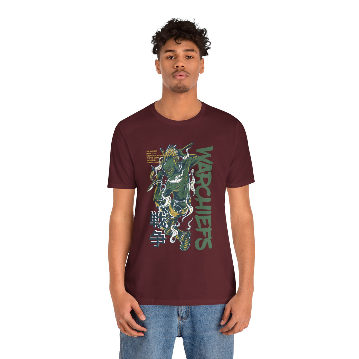 Marchiefs Warrior Tee — Japanese-Style Ninja Graphic Shirt