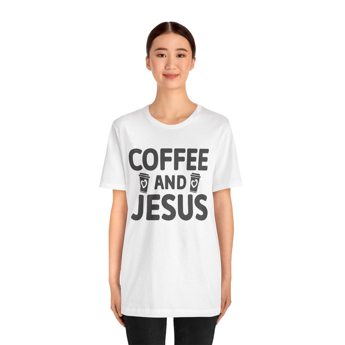 Coffee and Jesus T-Shirt — Christian Faith Graphic Tee