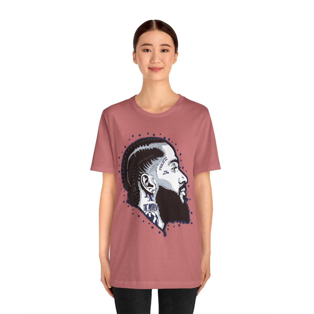 NIP HUSSLE PROLIFIC HIP HOP ARTIST GRAPHIC T SHIRT