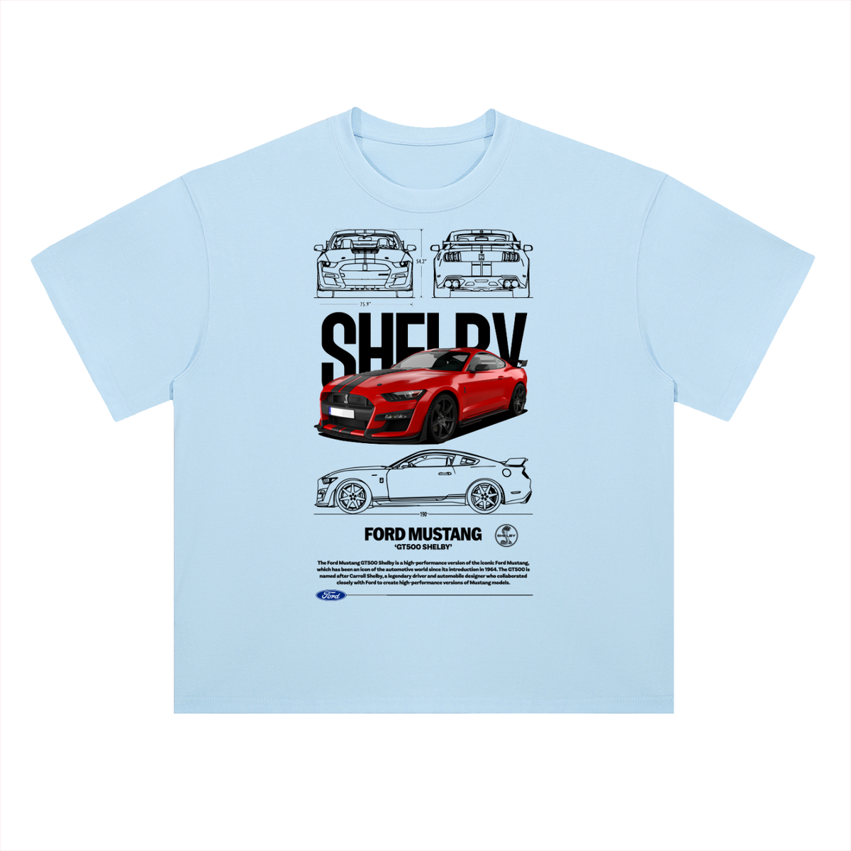 SHELBY MUSTANG GT 500 T-Shirt